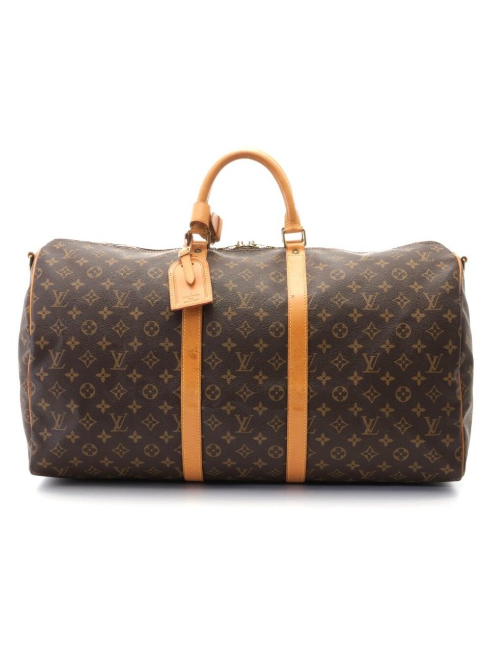 Louis Vuitton Keepall Bandouliere 55 Monogram Boston Bag Canvas Alma Nyack